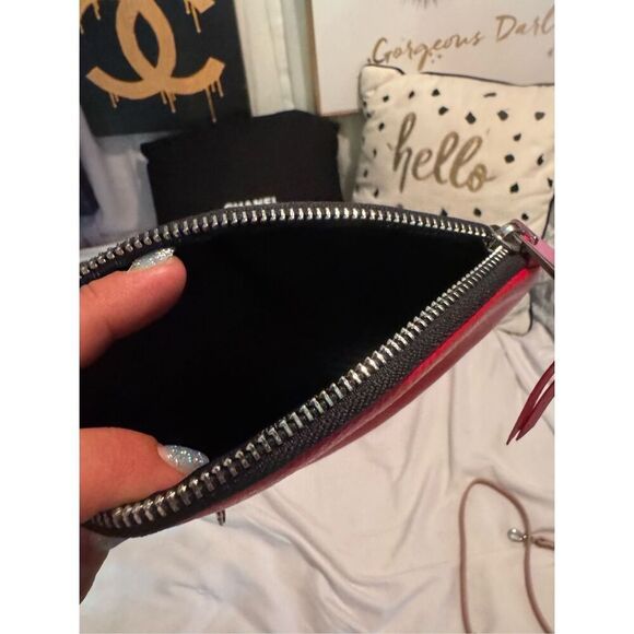 EUC bandolier lily heart expanded crossbody pouch /bag/purse * pouch only* - Picture 4 of 5